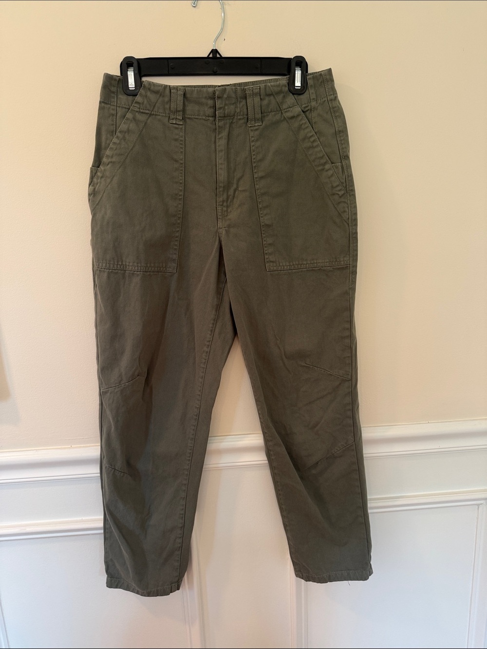 pistola Olive Green Cargo Utility Pants